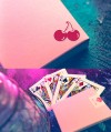 Cherry Casino Flamingo Pink House Deck