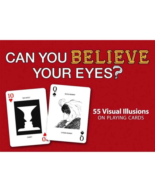 55 Visual Illusions Carti de Joc