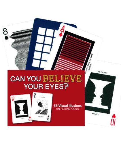 55 Visual Illusions Carti de Joc
