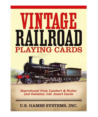 Vintage Railroad Playing Cards