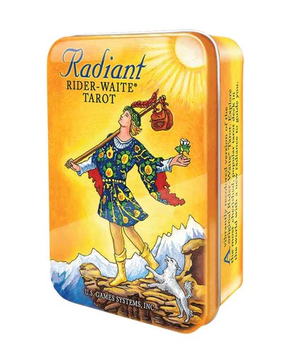 Tarot Radiant Rider-Waite in a Tin